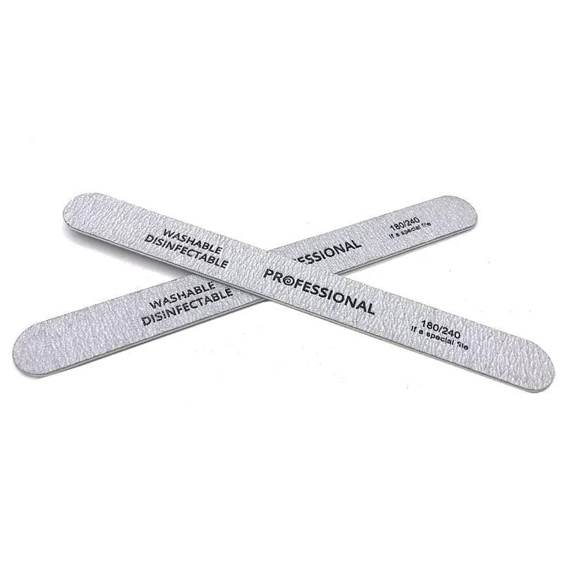 50 X High Quality Wood Nail Files Artificial Nails Tips File 180/240 Disposable Cuticle Remover Callus Nail Art Styling Tools