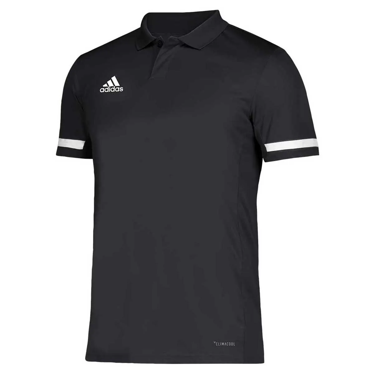 adidas Men's Black/White Team 19 Polo