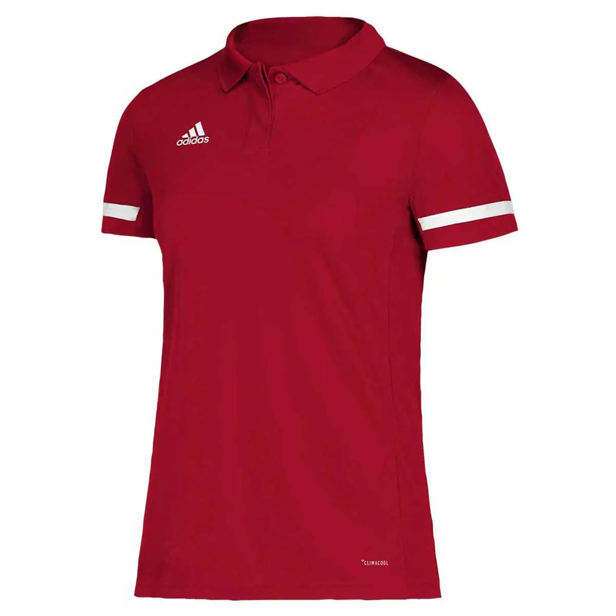 adidas Women's Power Red/White Team 19 Polo