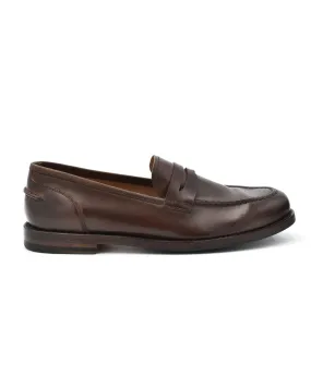 Alberto Fasciani Zoe Penny Loafer Brown