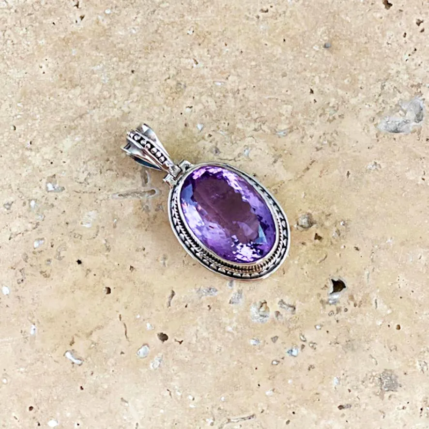 Amethyst Pendant - Tulsi