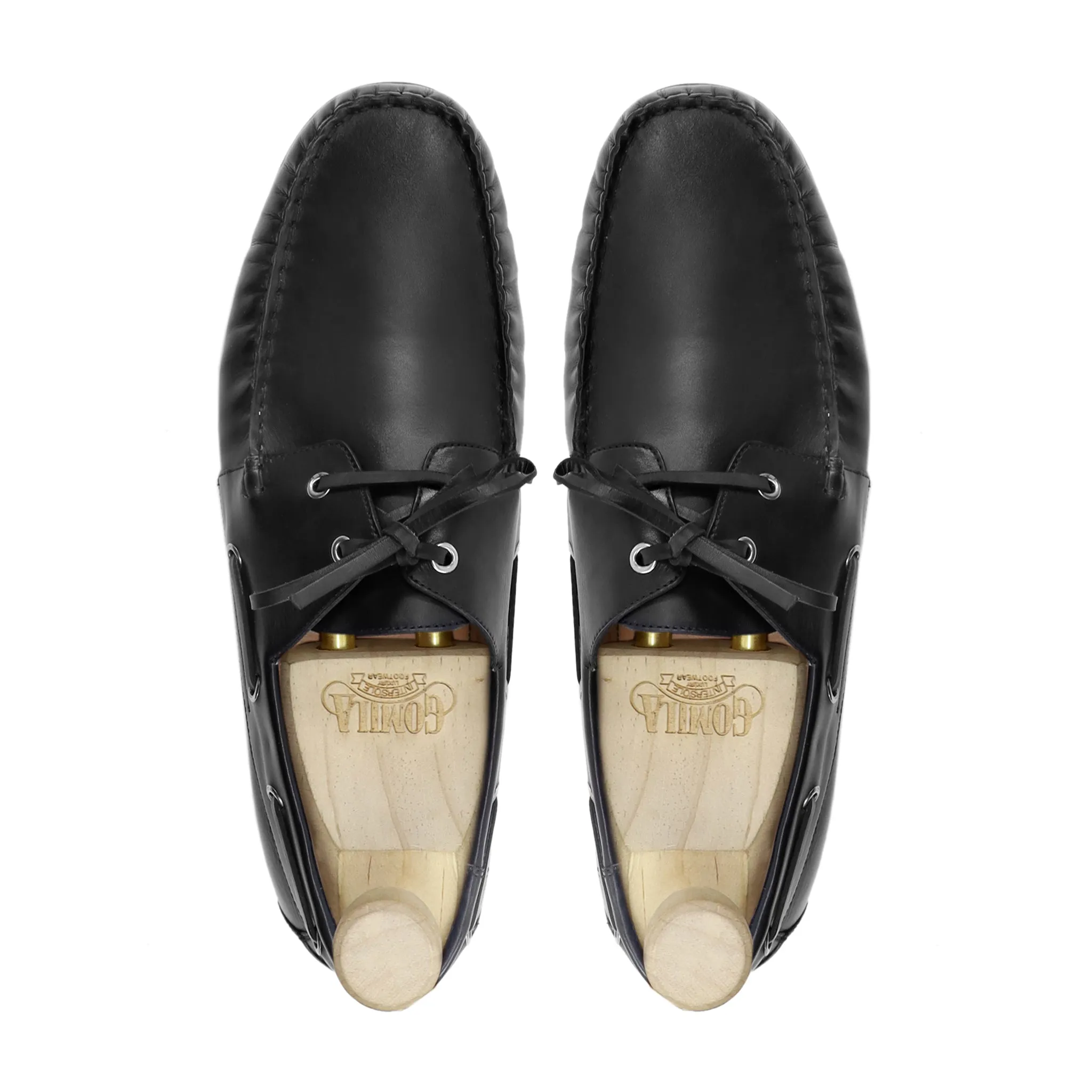 Audley - Men's Black Calf Leather Derby Shoe