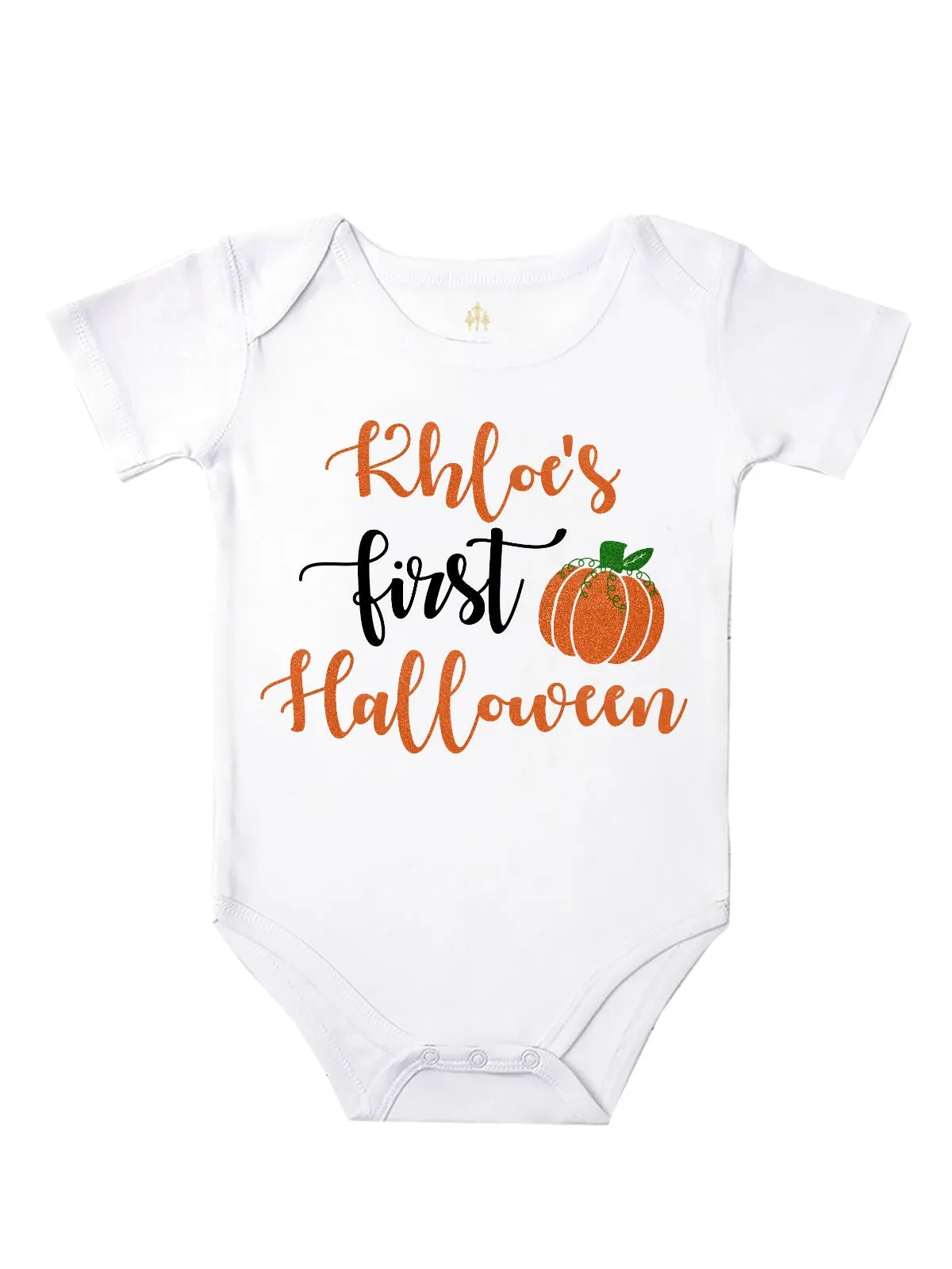 Baby Girl's First Halloween Tutu Outfit - Personalized