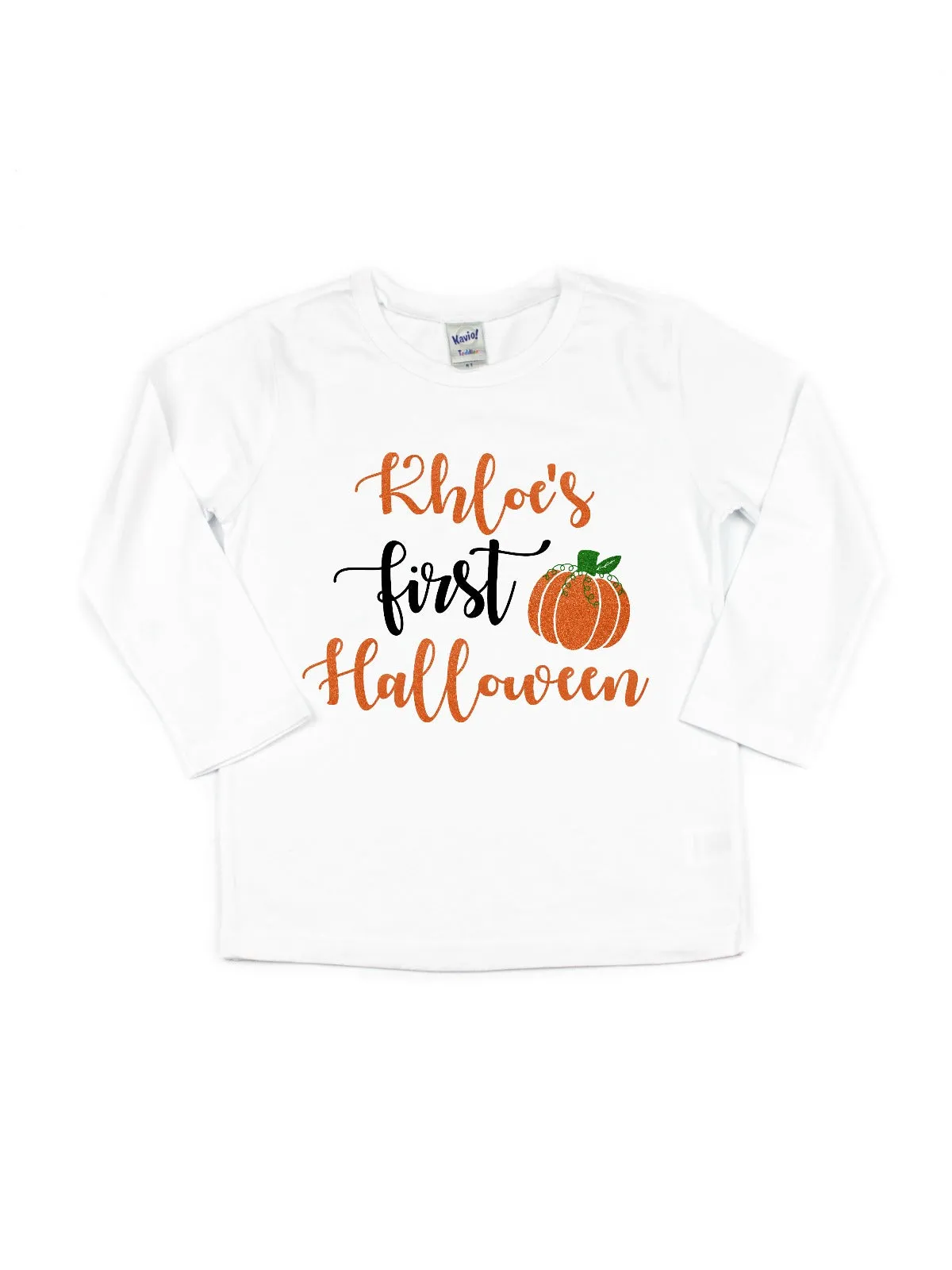 Baby Girl's First Halloween Tutu Outfit - Personalized