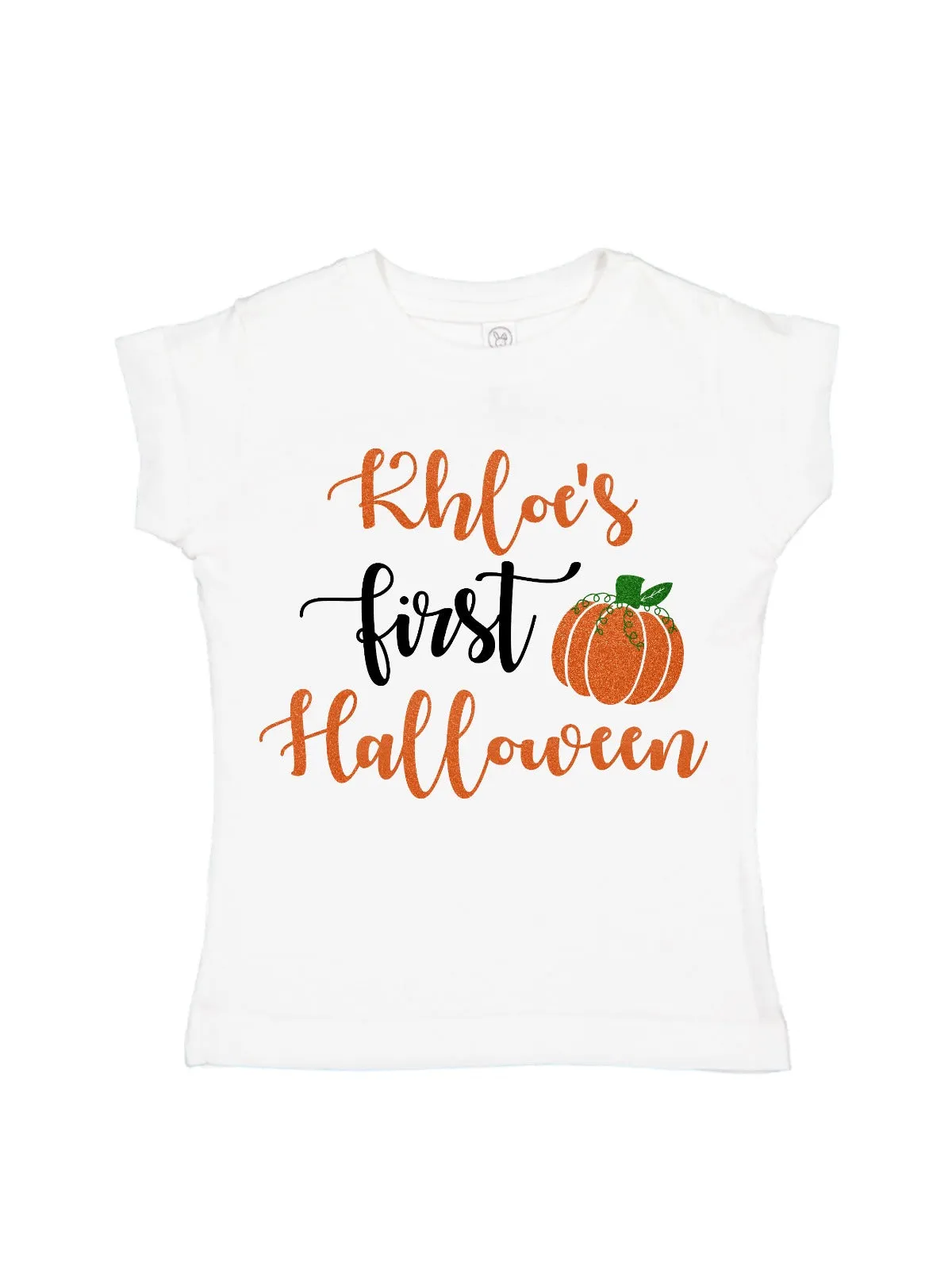 Baby Girl's First Halloween Tutu Outfit - Personalized