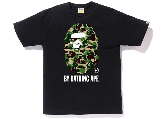 BAPE ABC BY BATHING TEE BLACK/GREEN