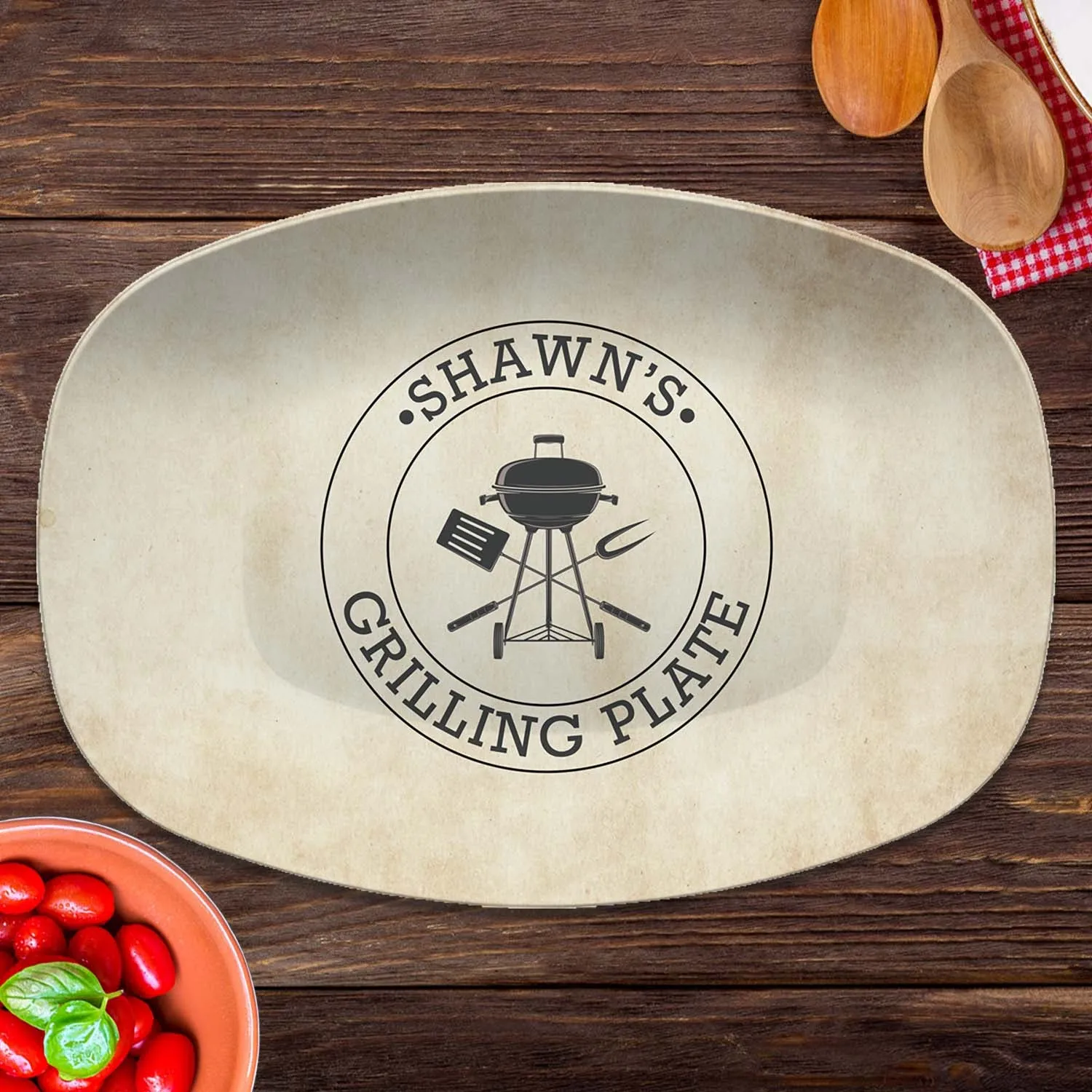 BBQ Grilling Personalized Platter