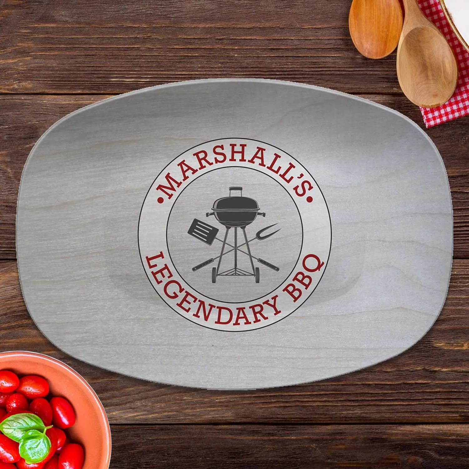 BBQ Grilling Personalized Platter