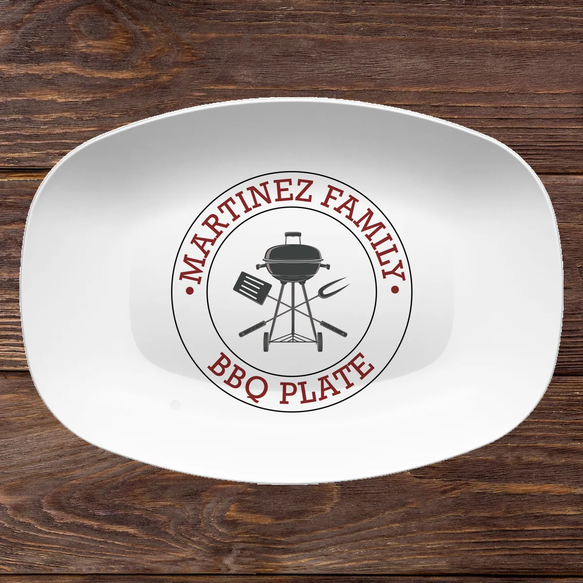 BBQ Grilling Personalized Platter