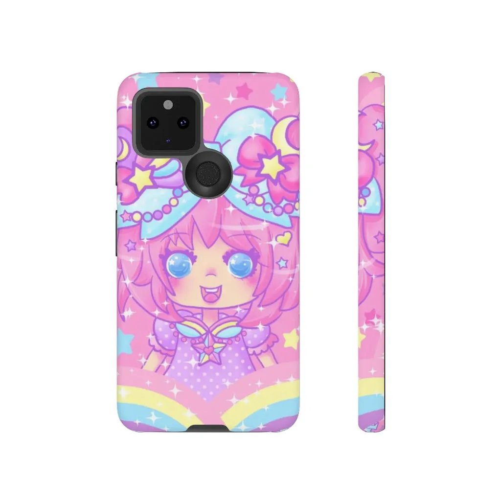 Bubbles Rainbow Land Tough Phone Case