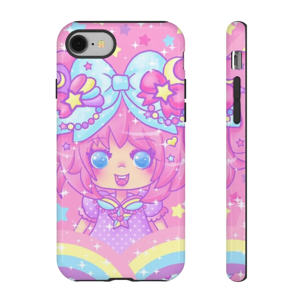 Bubbles Rainbow Land Tough Phone Case