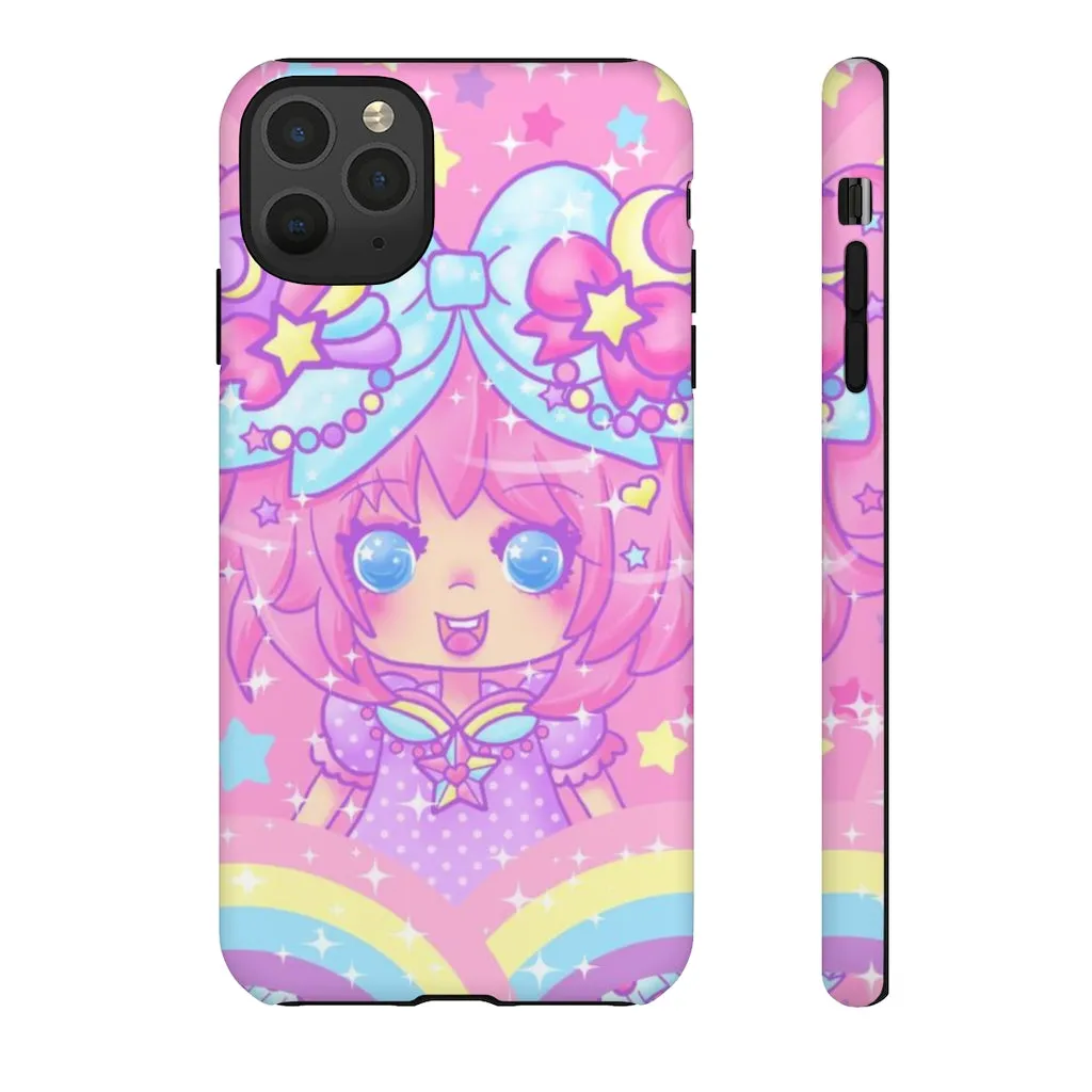 Bubbles Rainbow Land Tough Phone Case