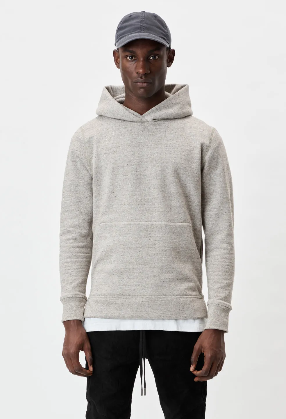 Cashmere Fleece Hooded Villain / Heather Oatmeal