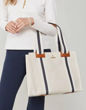 Charlie Tote in Oatmeal Spartina