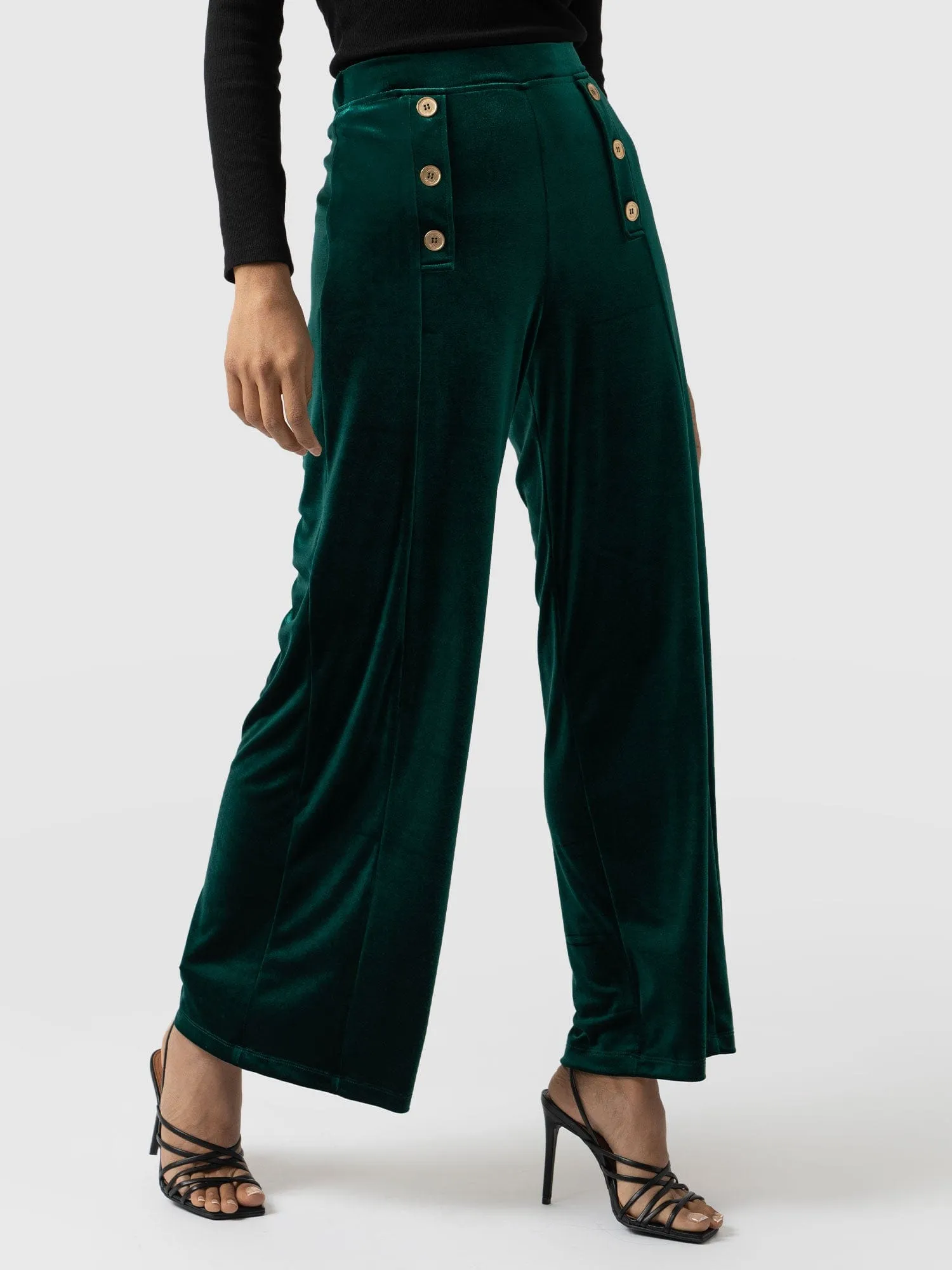 Chelsea Pant - Jewel Green