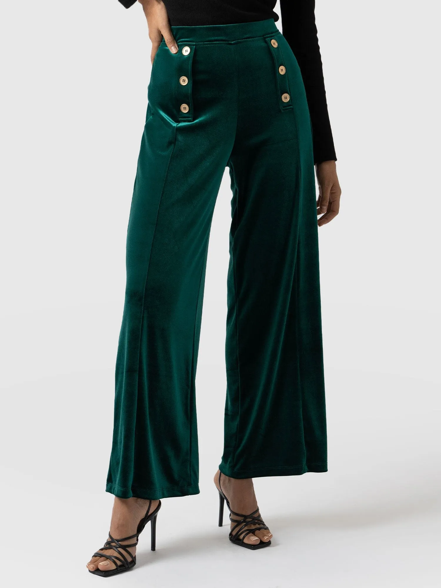 Chelsea Pant - Jewel Green