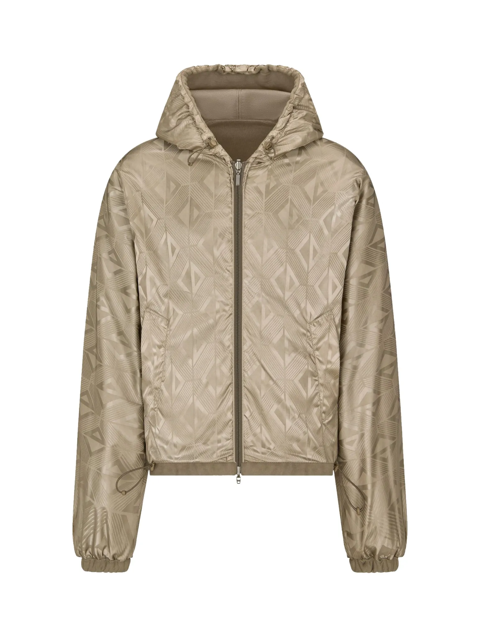 CHRISTIAN DIOR COUTURE REVERSIBLE HOODED SPORTS JACKET