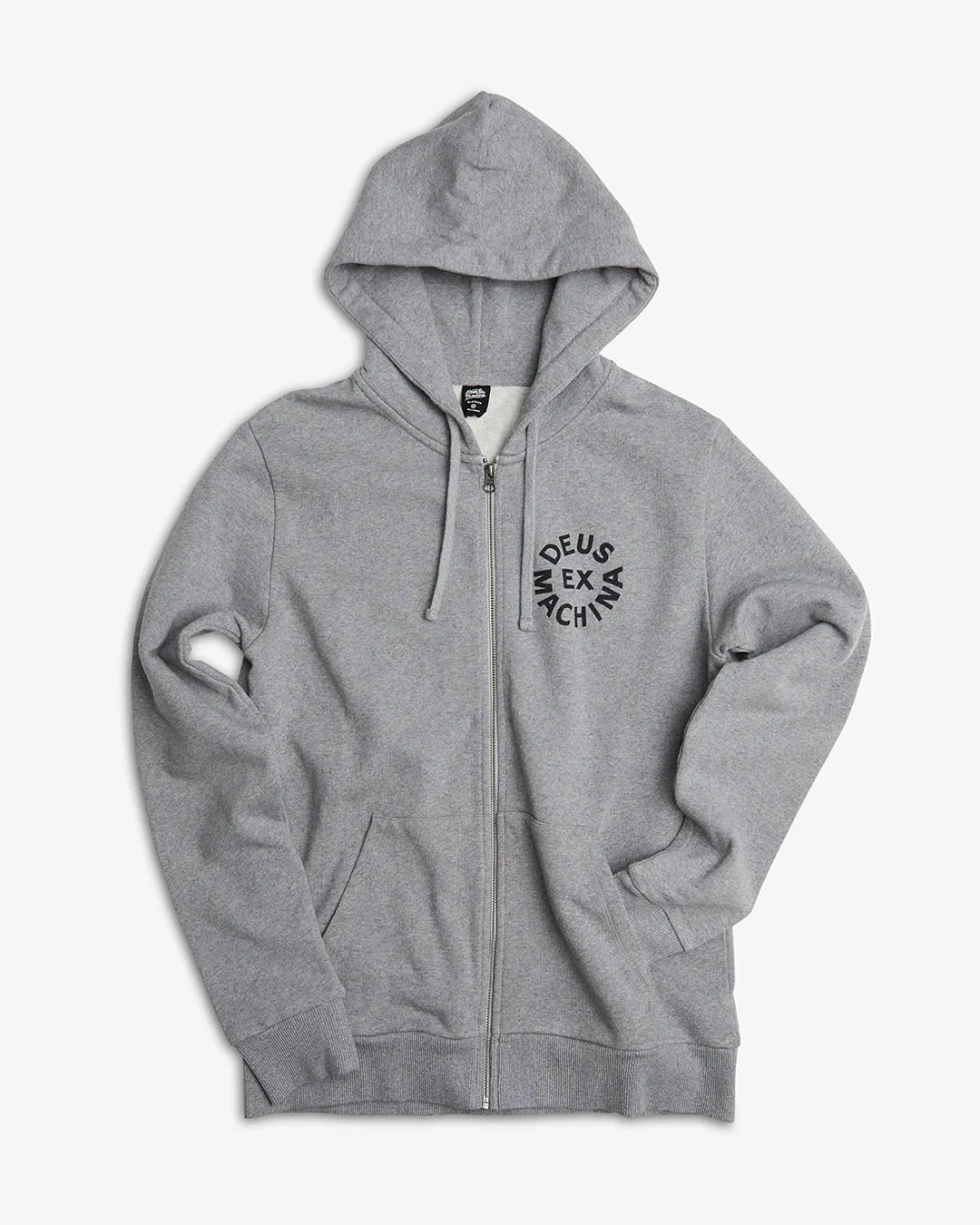 Circle Logo Hoodie - Grey Marle