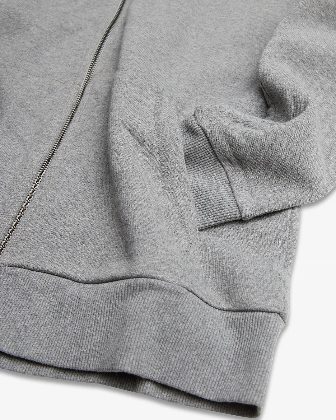 Circle Logo Hoodie - Grey Marle