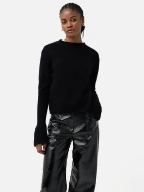 Cloud Cashmere Eldon Jumper | Black