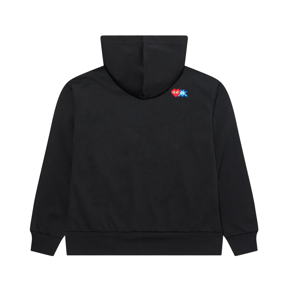 COMME des GARÇONS PLAY x Invader Men's Hooded Zip Up - Black