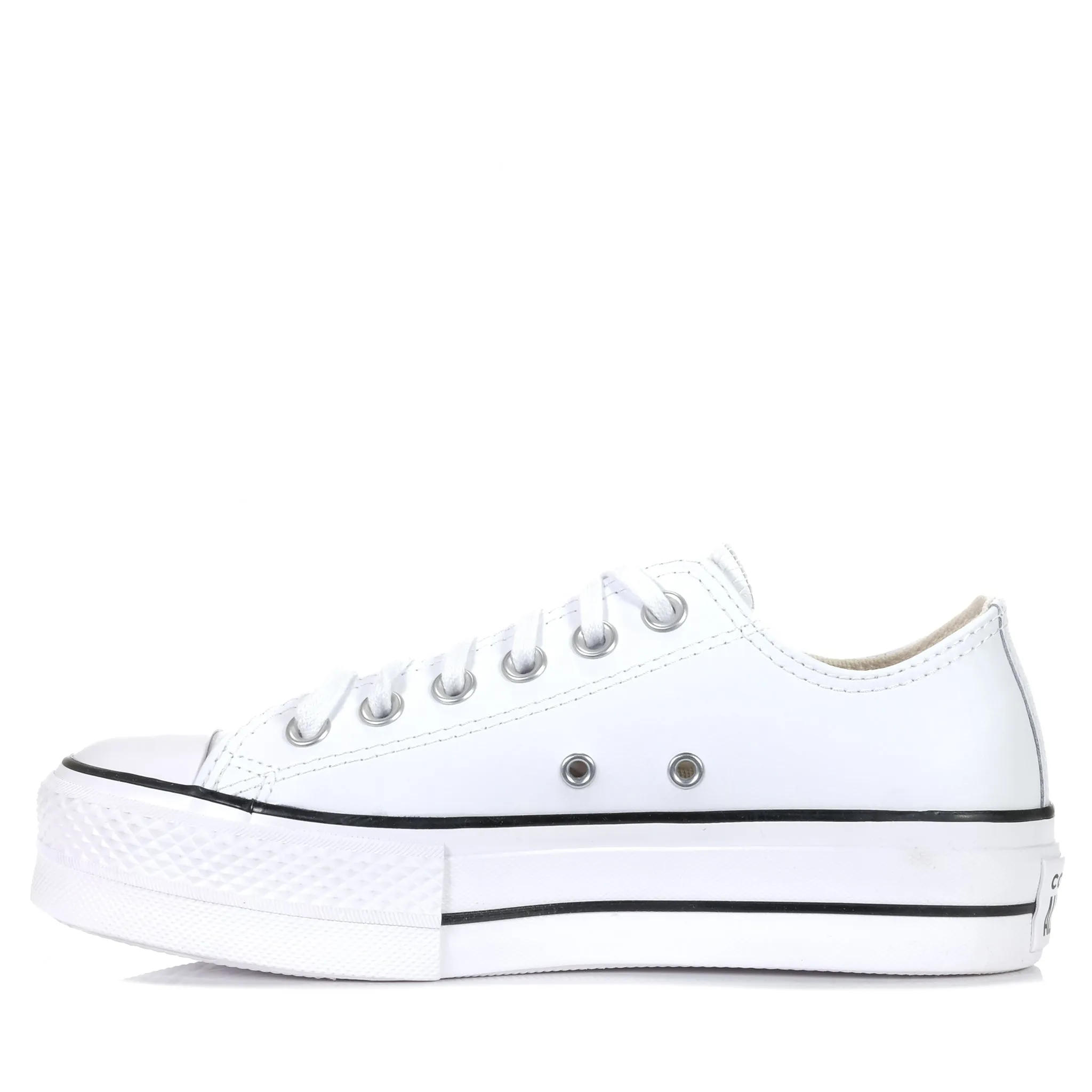 Converse CT All Star Lift Leather Low White