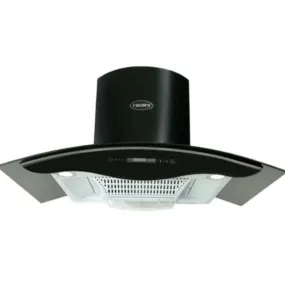 Crown Dhbc-70(5) Range Hood 70Cm Boat Shape Filter With Digital Touch Panel – 27 Inch