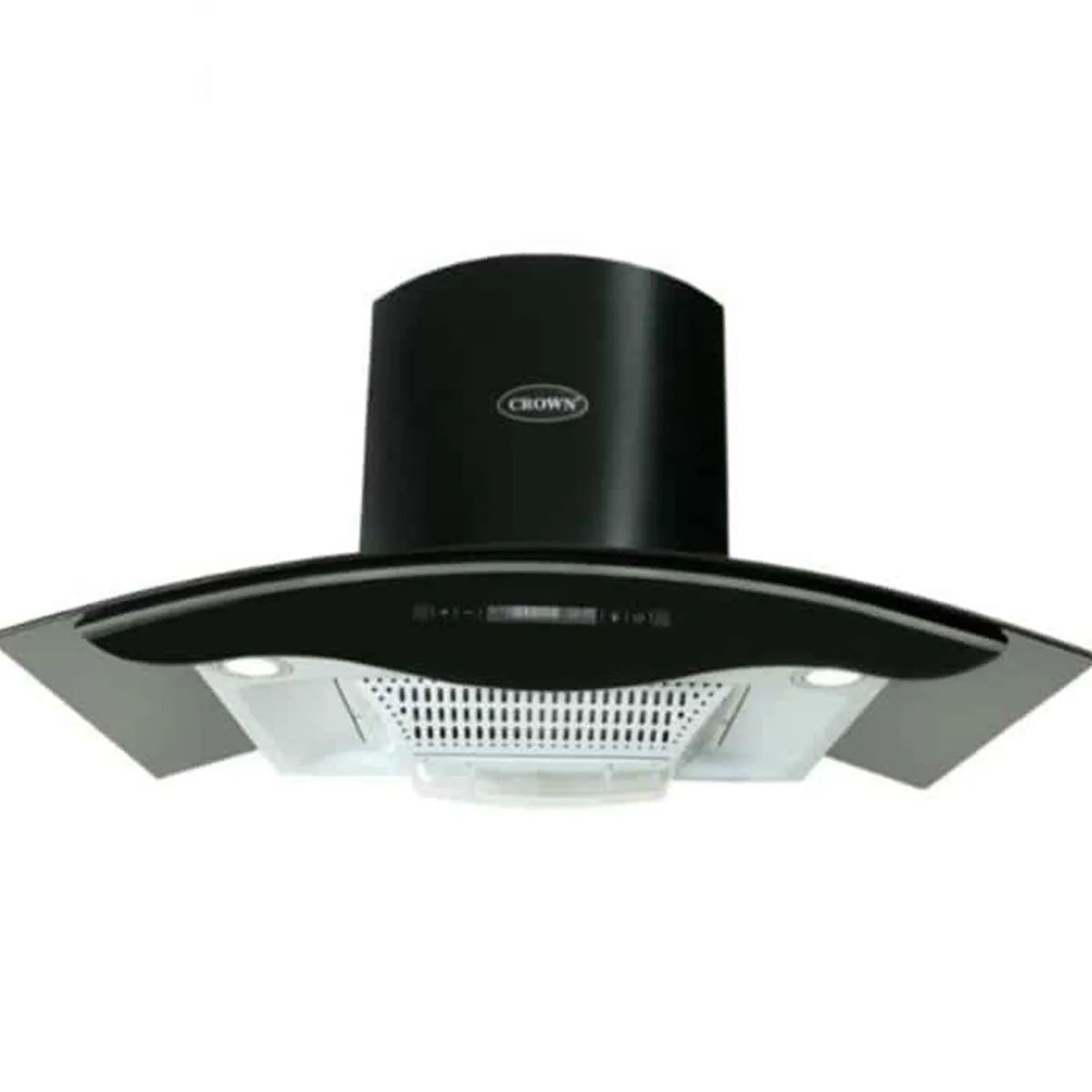 Crown Dhbc-70(5) Range Hood 70Cm Boat Shape Filter With Digital Touch Panel – 27 Inch