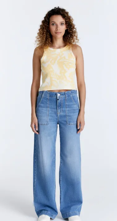 Cup of Joe Lulu Wide Leg Jean | Denim