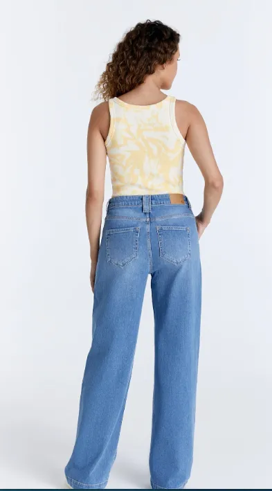 Cup of Joe Lulu Wide Leg Jean | Denim