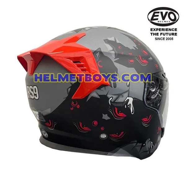 EVO RS9 Motorcycle Sunvisor Helmet EYES