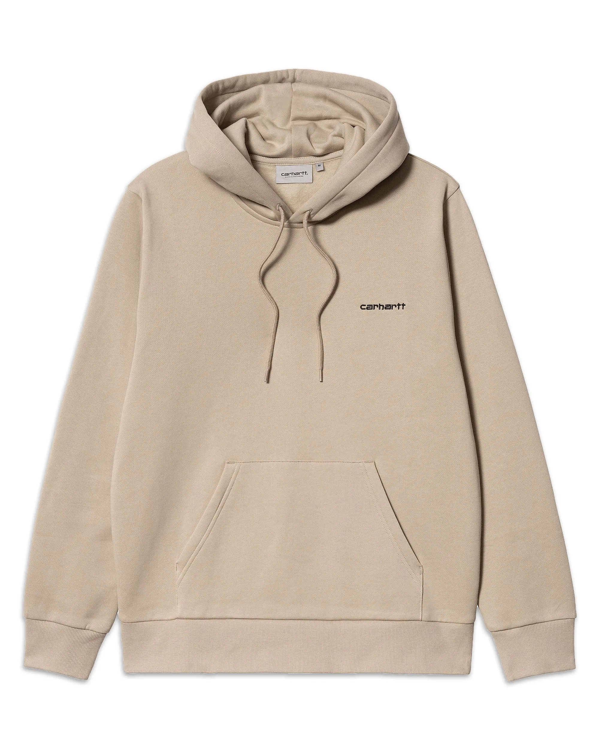 Felpa Uomo Carhartt Wip Hooded Script Embroidery Sweat Wall