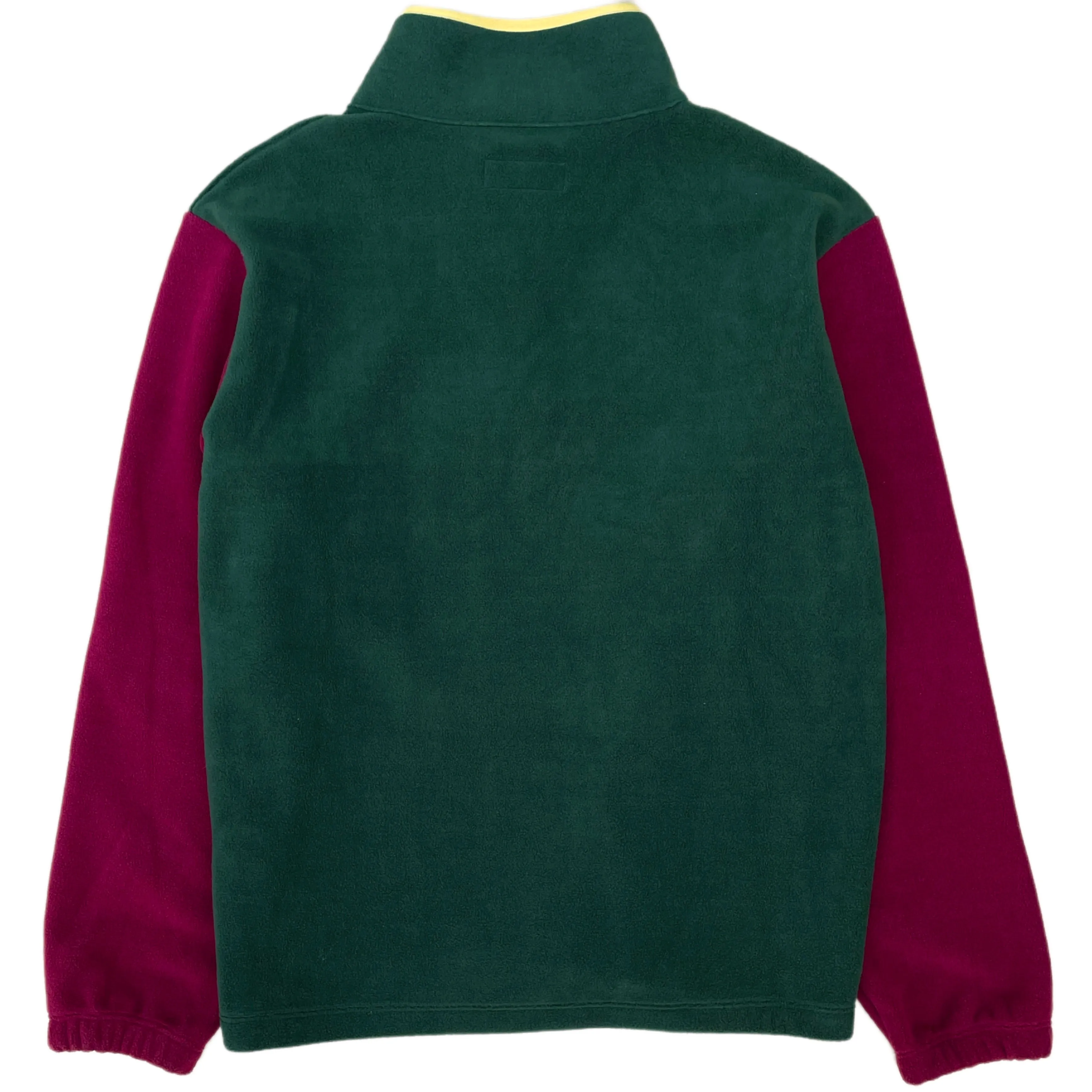 FRESH Mimmo Half Zip Fleece Pullover Green