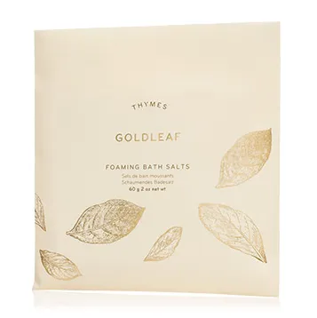 Goldleaf Bath Salt Envelope