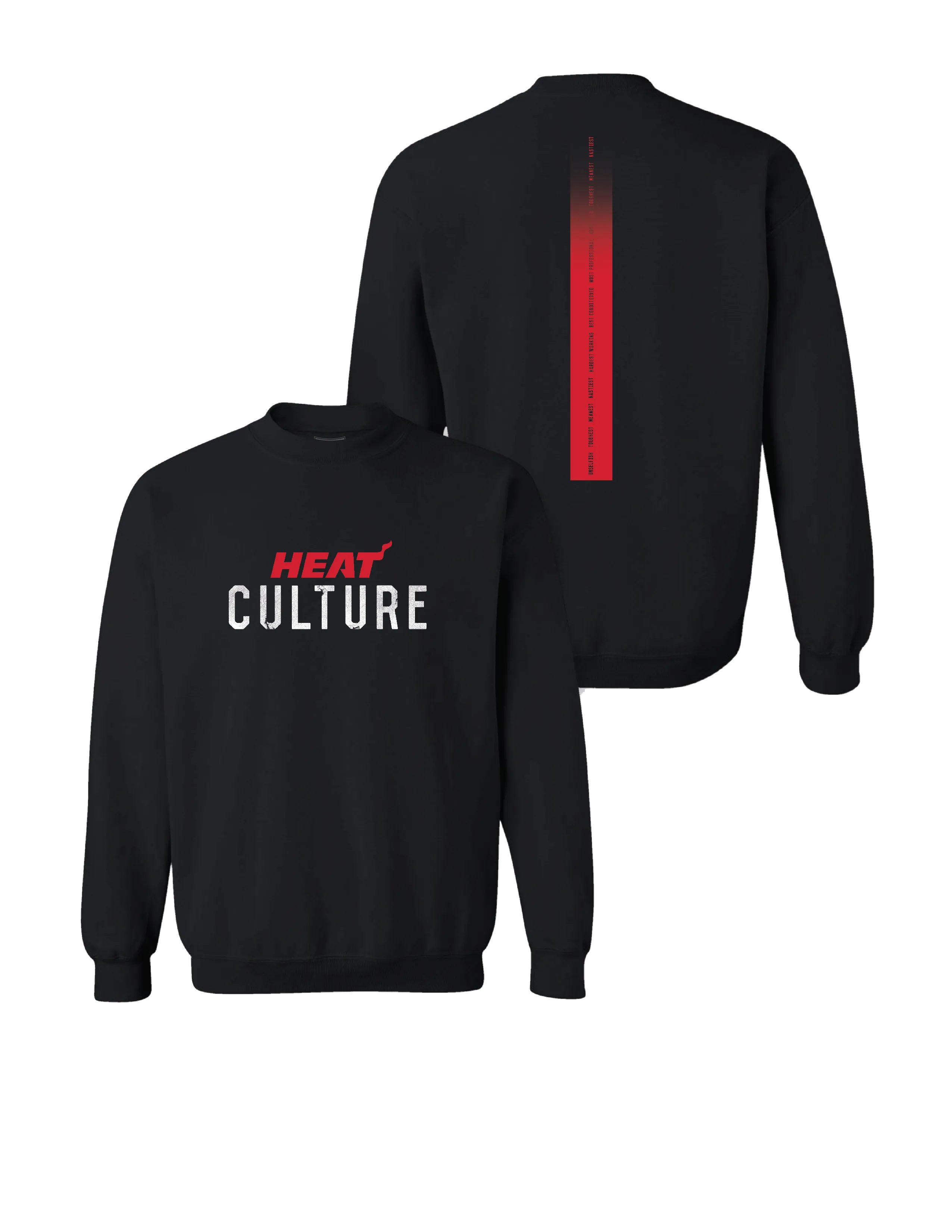 HEAT Culture Wordmark Crewneck