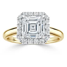 Helen - 18ct Yellow Gold - Asscher