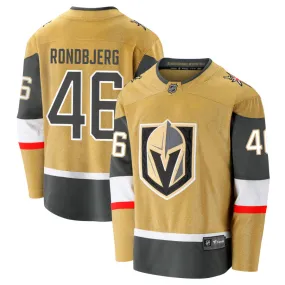 Jonas Rondbjerg  Vegas Golden Knights Fanatics Branded Home Breakaway Jersey -