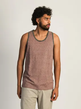 KOLBY CLEM MELANGE TANK - CORAL