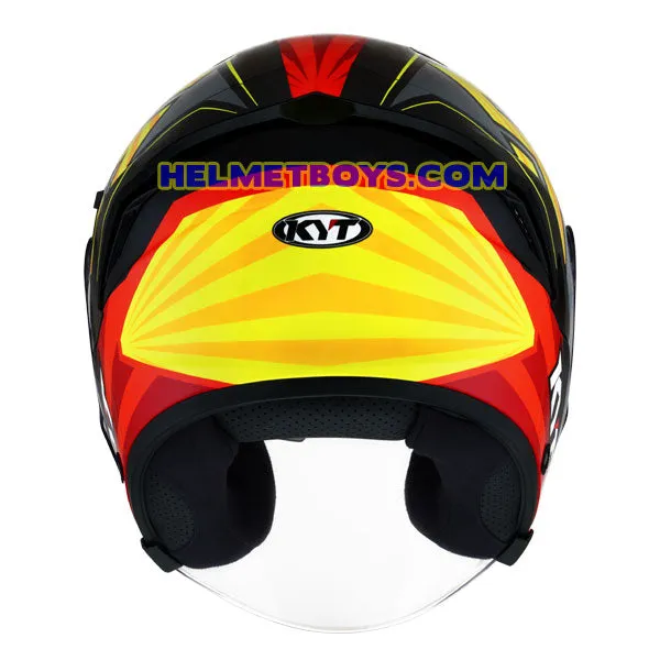 KYT NFJ Motorcycle Sunvisor Helmet JAUME MASIA 2019