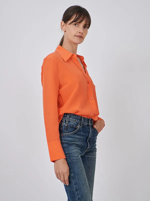 Leona Shirt in Nasturtium