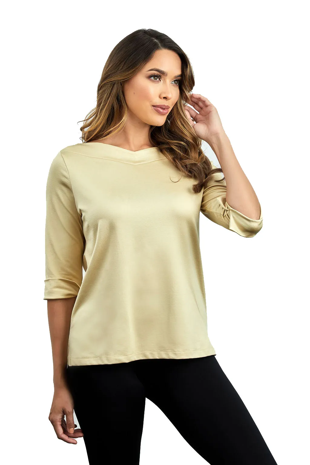 LIMITED COLORS: The V-Boatneck