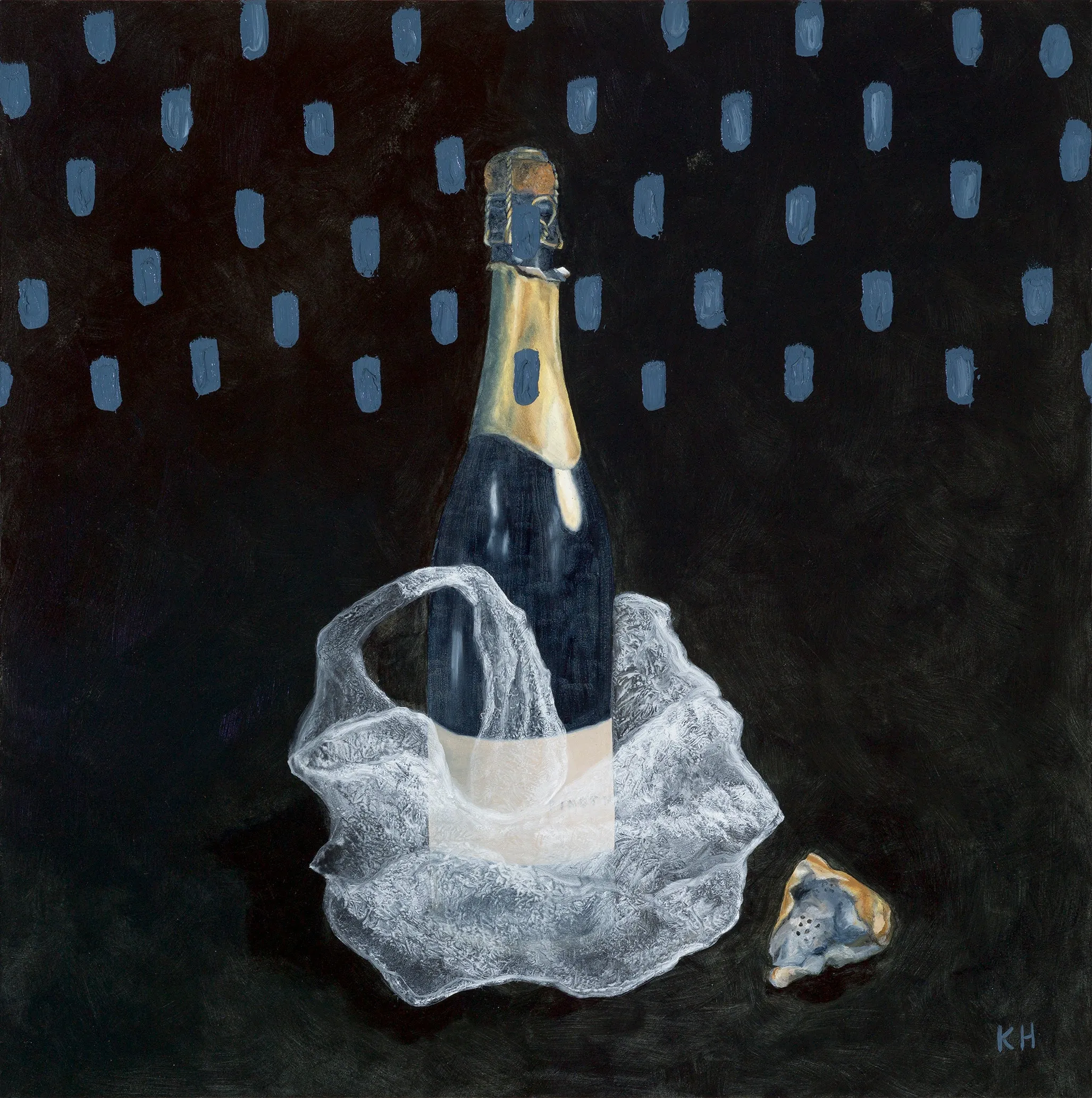 LIMITED EDITION PRINT 'Bubbles, Plastic Bag, Rain' [ MEDIUM ]