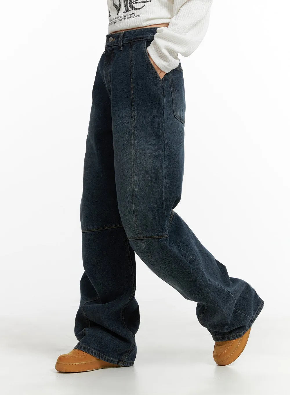 Low Rise Baggy Jeans CM418