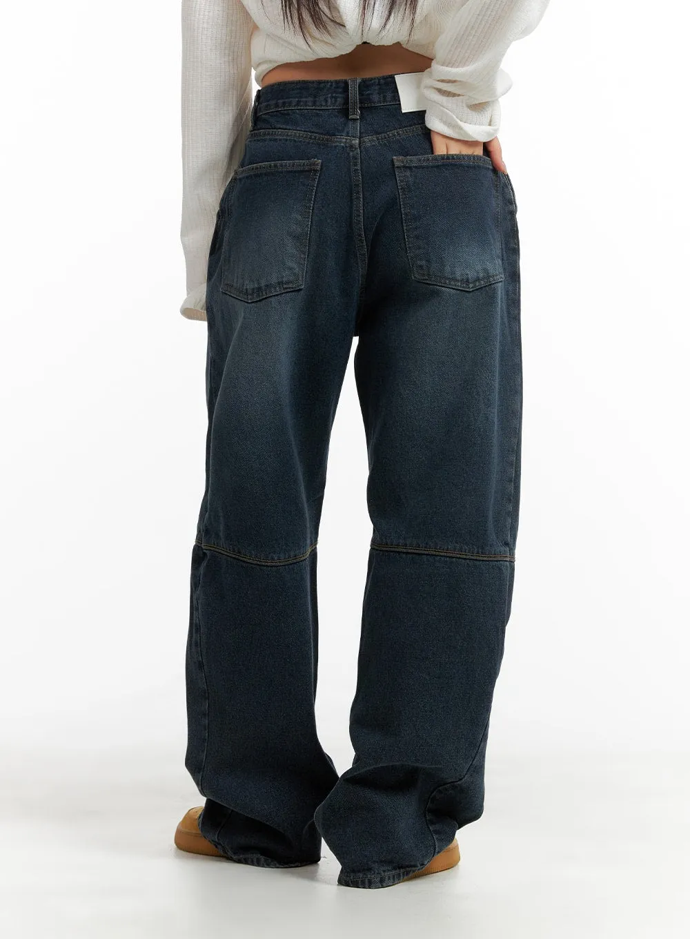 Low Rise Baggy Jeans CM418