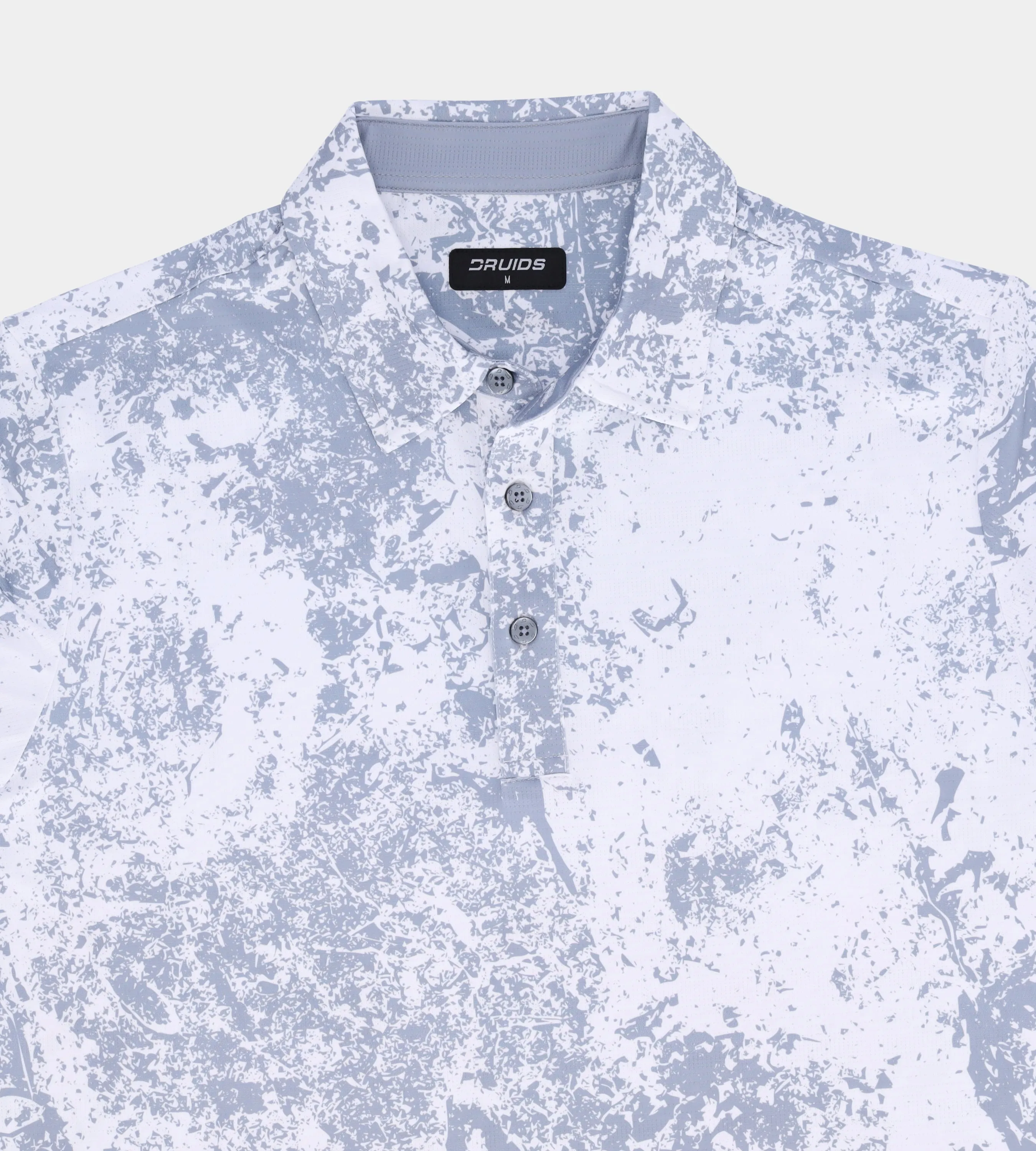 MARBLE POLO - WHITE