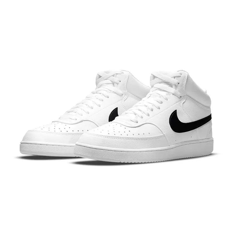 Men's Court Vision Mid Next Nature White/White/Black