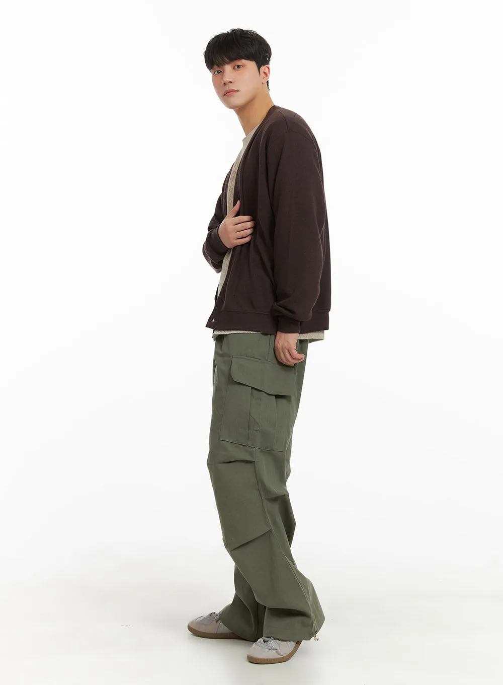 Men's Wide Fit Cargo Pants IA402