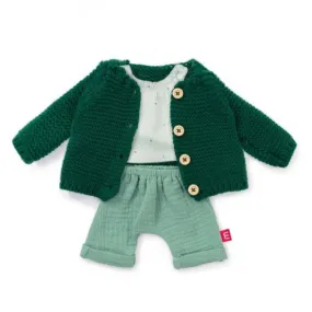 Miniland Clothing Forest Spring Jacket and Shorts Set (38cm Doll)