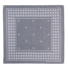 NEIGHBORHOOD DOT BANDANA GRAY