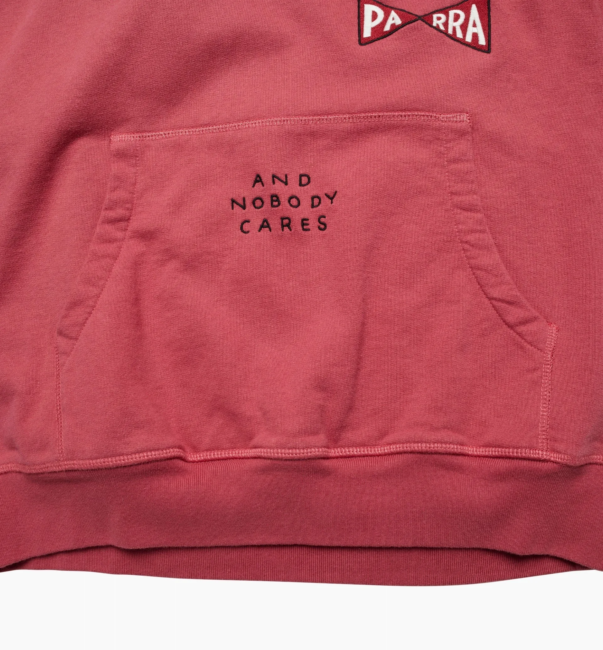 Parra World Balance Hooded Sweatshirt - Coral